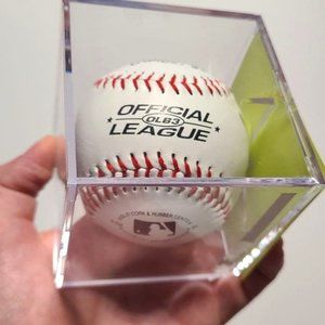 Official MLB Ball - Signed by Homer Bush